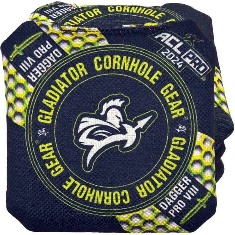 Gladiator Cornhole Gear 2024 DAGGER Pro Bags & Sidekick carrying case